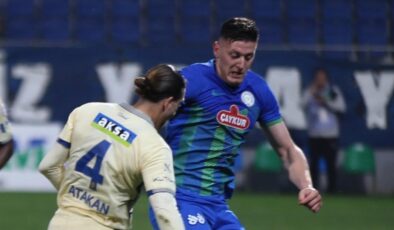 Ankaragücü, Rizespor deplasmanında 1 puanı son dakikada aldı