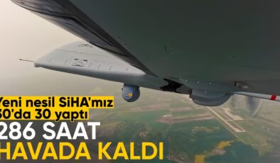 Bayraktar TB3, 286 saatlik uçuş müddetiyle tam not aldı: 30’da 30 yaptı