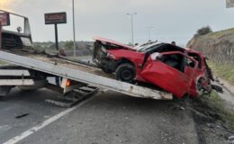 Kayseri’de kazada parçalanan aracın şoförü öldü