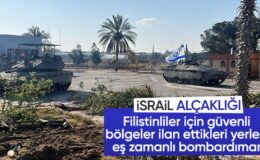 İsrail, Gazze’deki kara ve hava operasyonlarını eş vakitli olarak genişletiyor