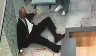 İstanbul’da eski öğrencisi tarafından öldürülen okul müdürünün son manzaraları