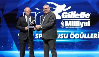 Türkiye Bisiklet Federasyonu 70.Gillette Milliyet Yılın Sportmeni Ödülleri’nde “Erdoğan Demirören Büyük Ödülü’ne” layık görüldü